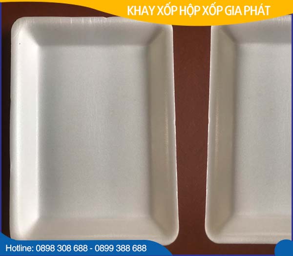 Khay, hộp xốp